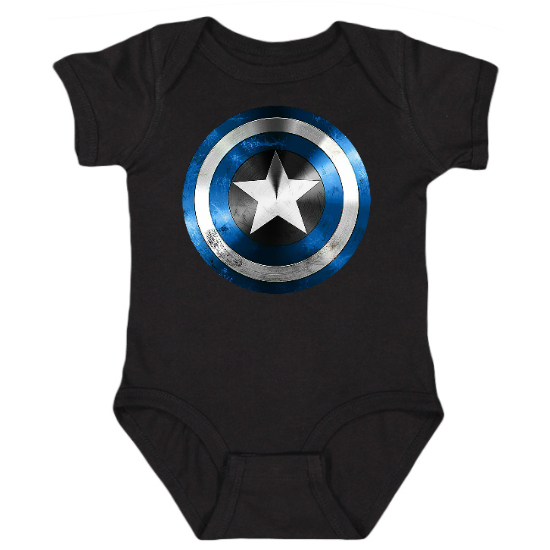 Blue Lives Shield Onesie