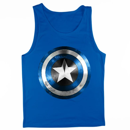 Blue Lives Shield Mens Tank Top