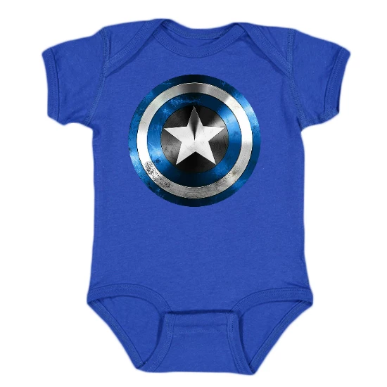 Blue Lives Shield Onesie