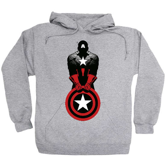 Red Lives Shield Hoodie