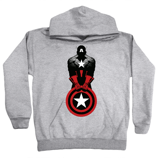 Red Lives Shield Kids Hoodie