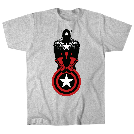 Red Lives Shield Mens T-Shirt