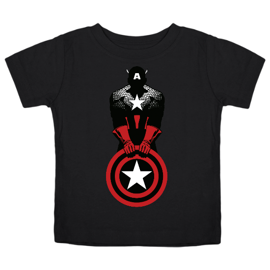 Red Lives Shield Kids T-Shirt
