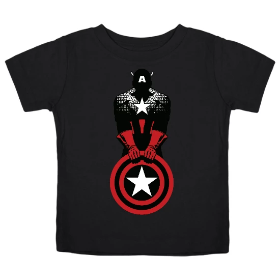 Red Lives Shield Kids T-Shirt