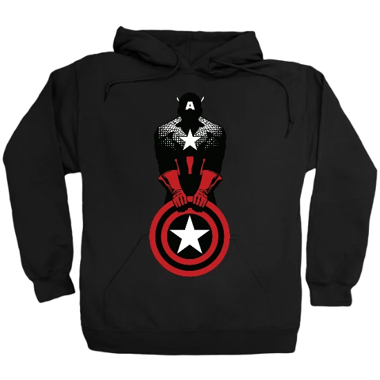 Red Lives Shield Hoodie