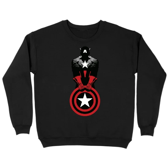 Red Lives Shield Kids Crewneck Sweatshirt