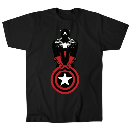 Red Lives Shield Mens T-Shirt