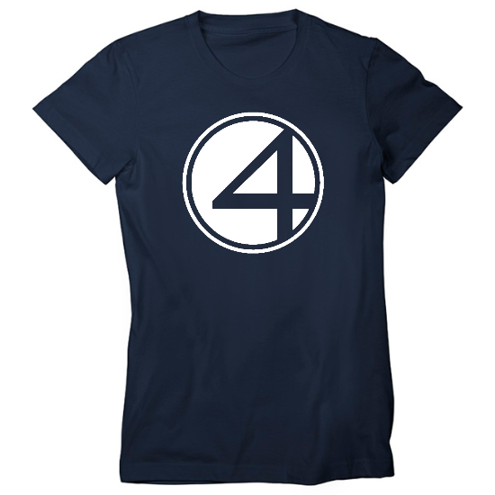 4 Heroes Logo Womens T-Shirt