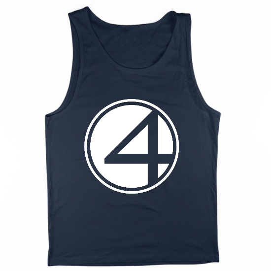 4 Heroes Logo Mens Tank Top