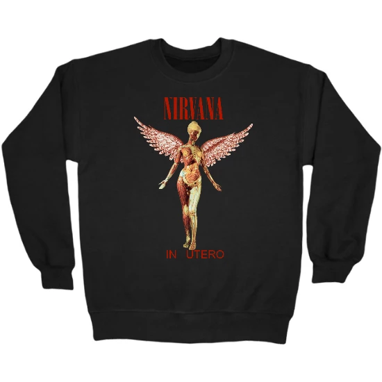 Rock Album Tee Crewneck Sweatshirt