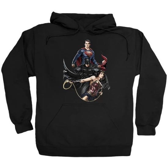 Trio Hero Mash Up Hoodie