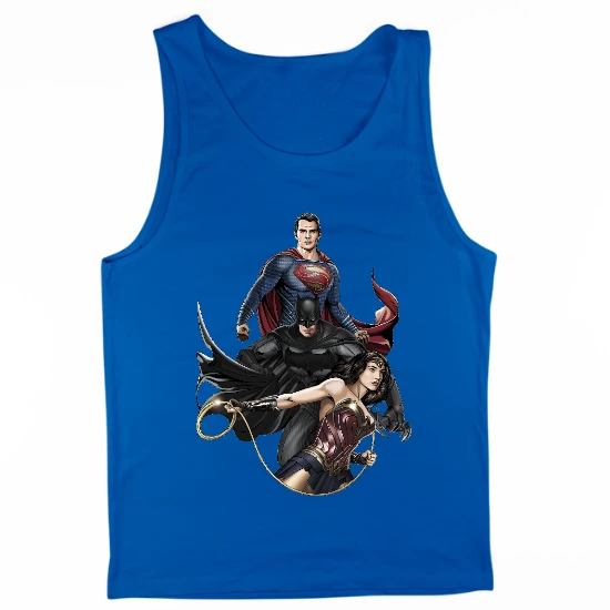 Trio Hero Mash Up Mens Tank Top