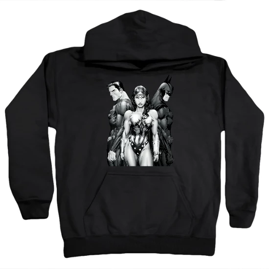 Trio Hero Mash Up Kids Hoodie 01