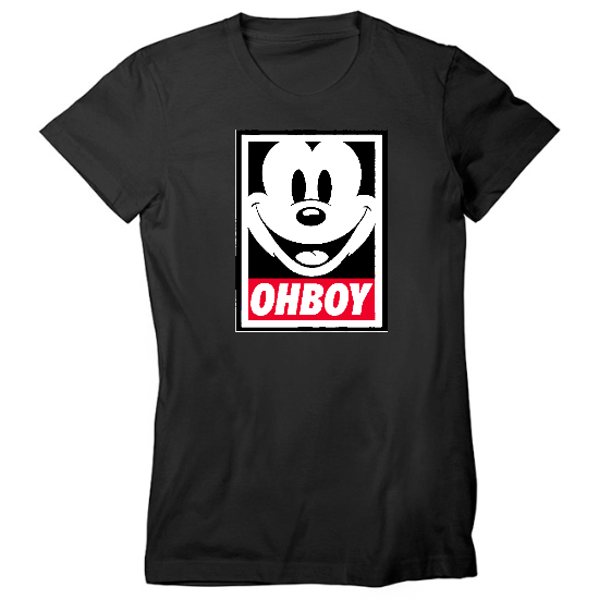 Oh Boy Womens T-Shirt