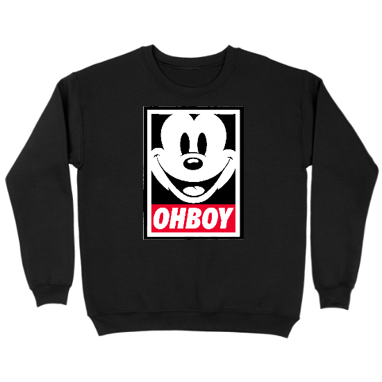 Oh Boy Kids Crewneck Sweatshirt