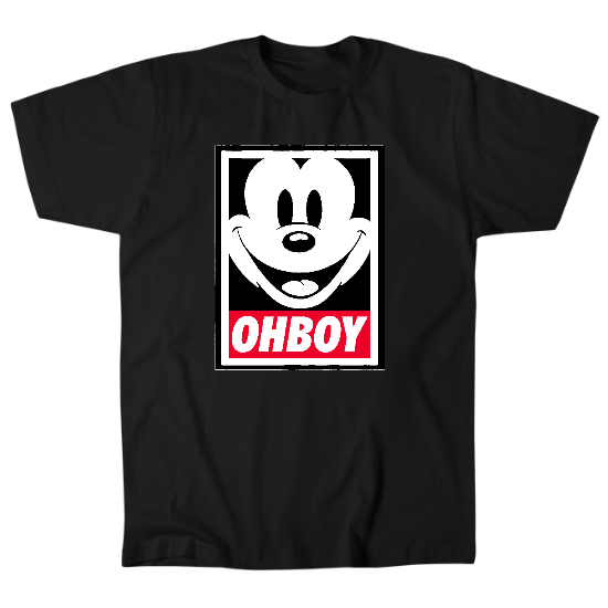 Oh Boy Mens T-Shirt