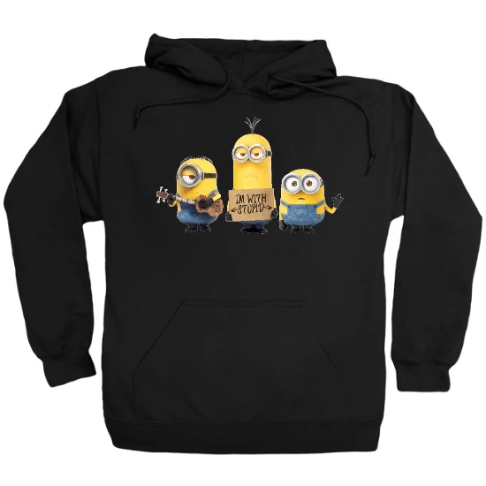 Im With Stupid Hoodie 01