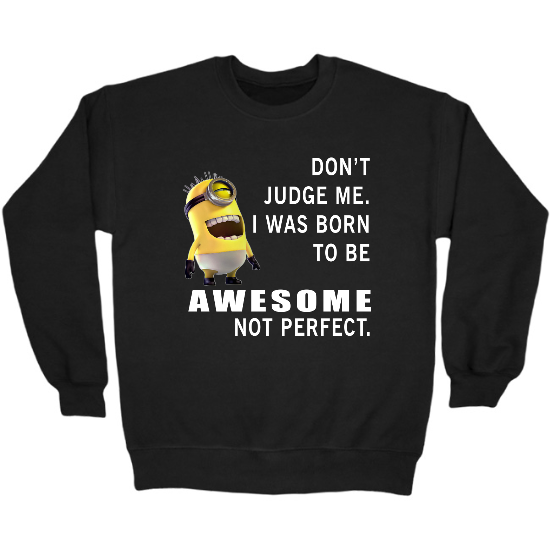 Born Awesome  Crewneck Sweatshirt
