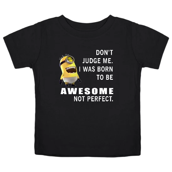 Born Awesome  Kids T-Shirt