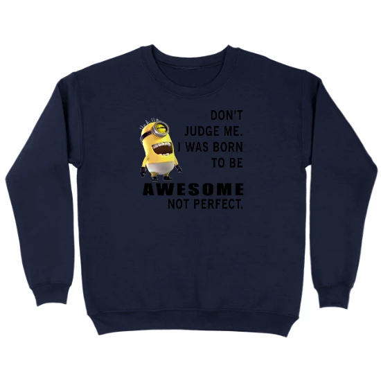 Born Awesome Kids Crewneck Sweatshirt