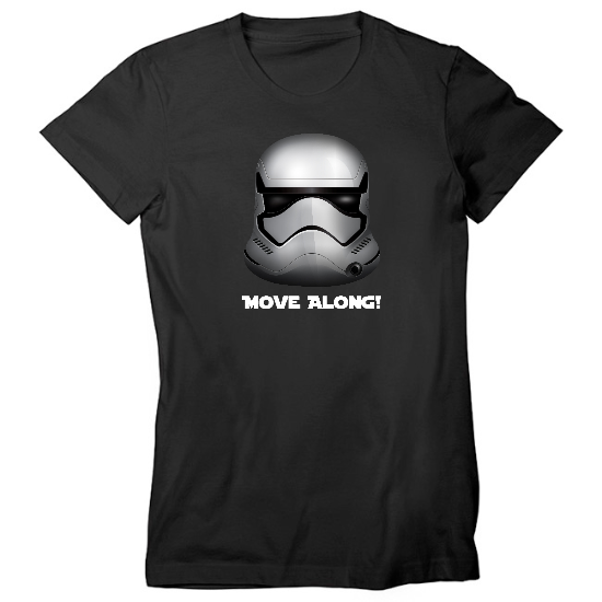 Move Along Womens T-Shirt