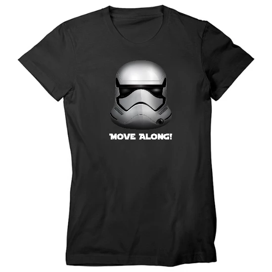 Move Along Womens T-Shirt