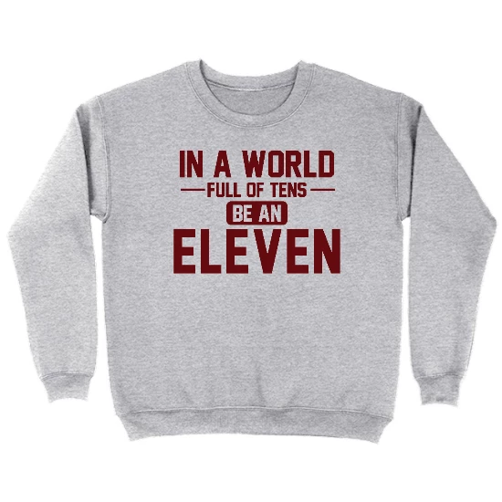 Be Eleven Kids Crewneck Sweatshirt