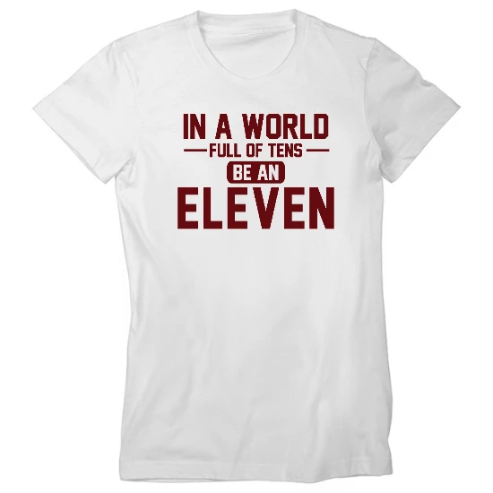 Be Eleven Womens T-Shirt