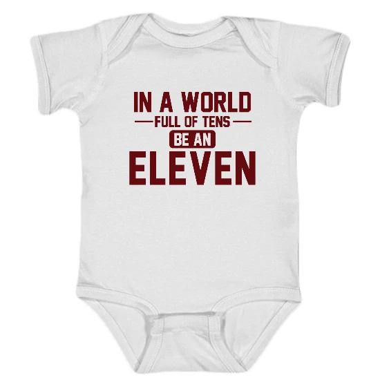 Be Eleven Onesie