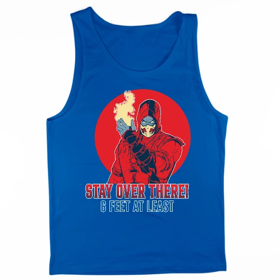 Stay Over There Mens Tank Top