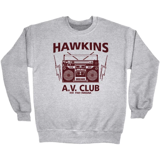 Hawkins Boombox Crewneck Sweatshirt