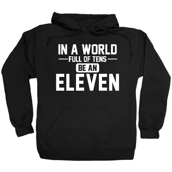 Be Eleven - White Hoodie