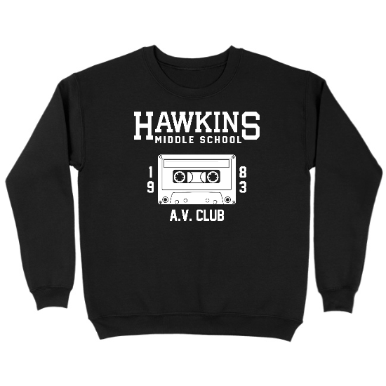 Hawkins AV Kids Crewneck Sweatshirt