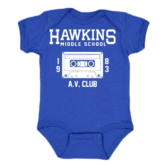Hawkins AV Onesie