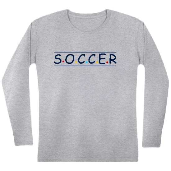 S.O.C.C.E.R Friends Womens Long sleeve T-Shirt