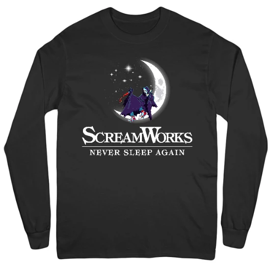 ScreamWorks Mens Long Sleeve T-Shirt