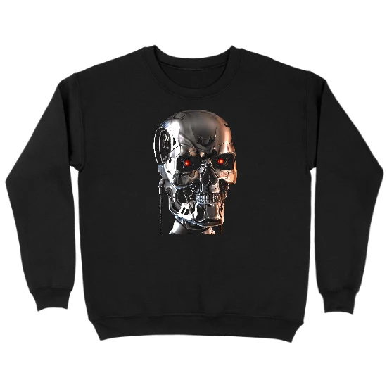 Evil Robot Kids Crewneck Sweatshirt