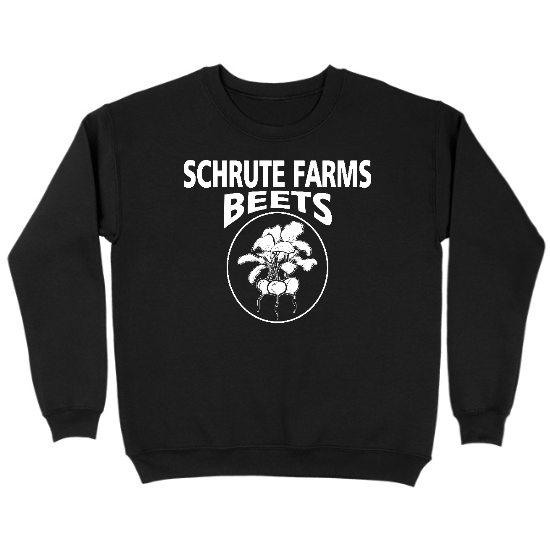 Beets Farms - White Kids Crewneck Sweatshirt