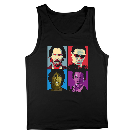 Keanu Pop Art Mens Tank Top