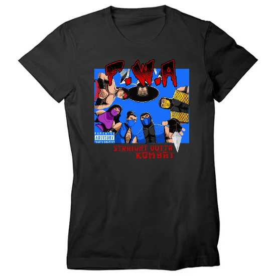 Fighterz Wit Attidudes Womens T-Shirt