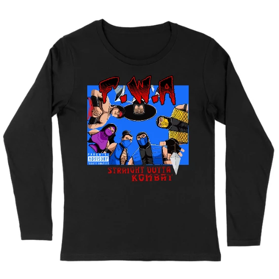 Fighterz Wit Attidudes Womens Long sleeve T-Shirt