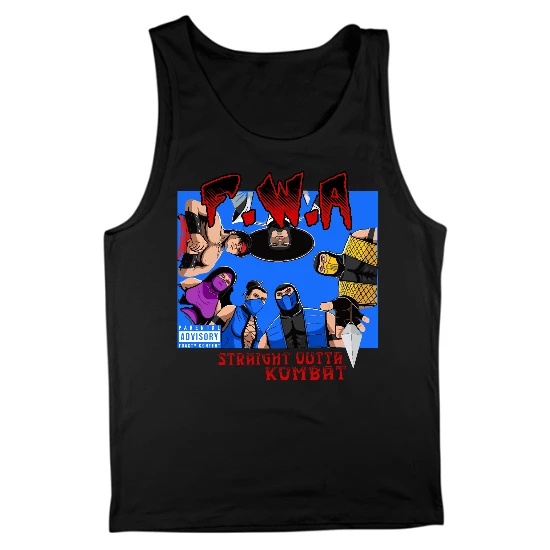 Fighterz Wit Attidudes Mens Tank Top