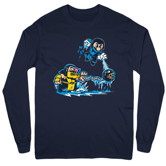 Fighterz Wit Attidudes Mens Long Sleeve T-Shirt 01