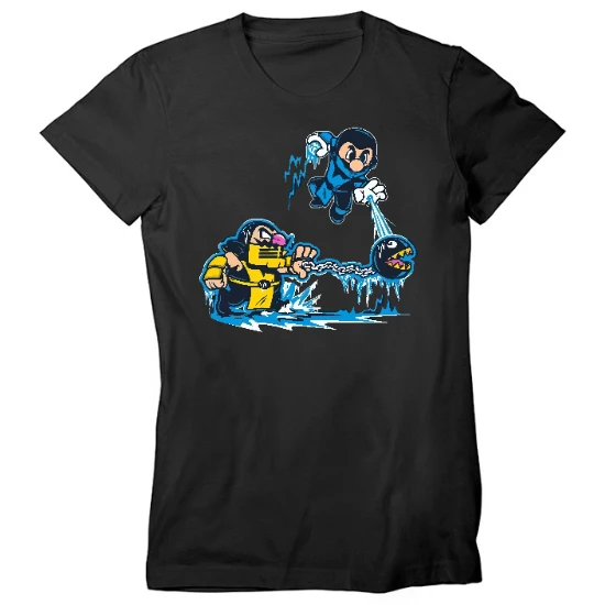 Fighterz Wit Attidudes Womens T-Shirt 01