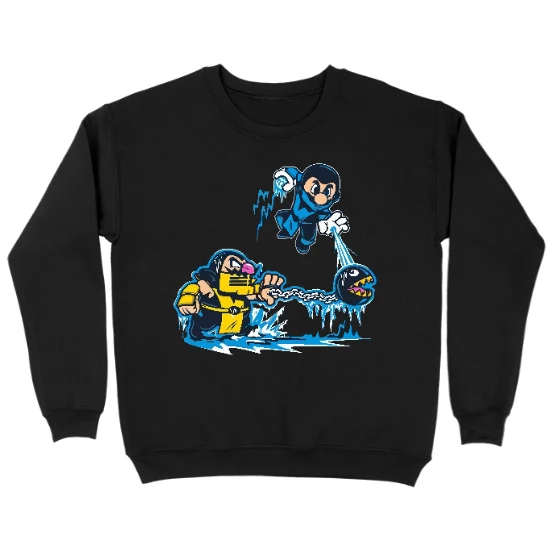 Fighterz Wit Attidudes Kids Crewneck Sweatshirt