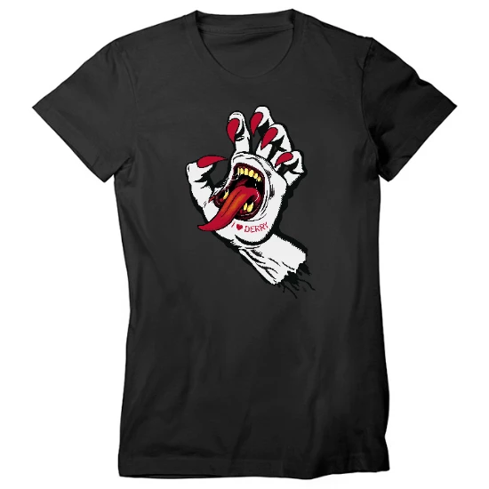 I Love Derry Skating Womens T-Shirt