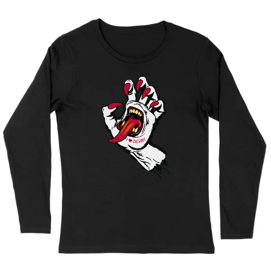 I Love Derry Skating Womens Long sleeve T-Shirt