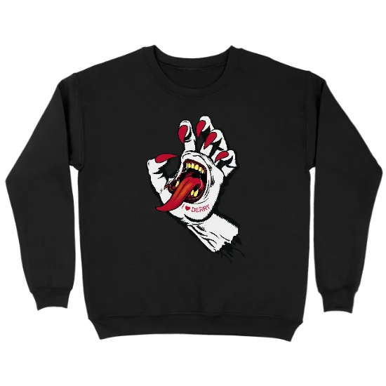 I Love Derry Skating Kids Crewneck Sweatshirt