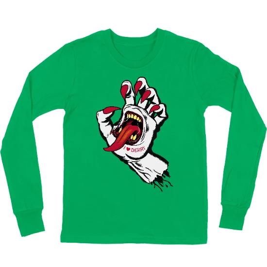 I Love Derry Skating Kids Long Sleeve T-Shirt