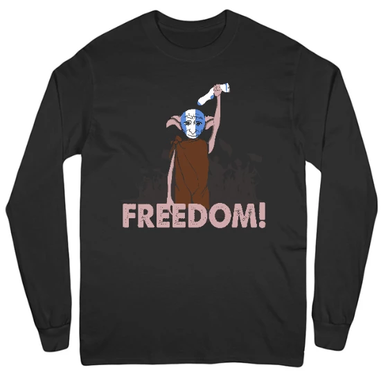 Freedom! Mens Long Sleeve T-Shirt